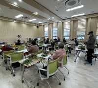 홍성군 치매안심센터, ‘두뇌깨움 두드림 교실’ 운영